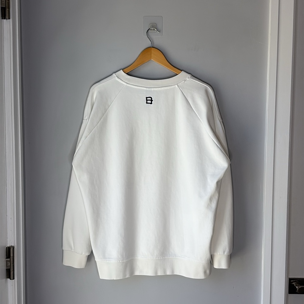 Zara Man Off White Sweatshirt - Picture 5 of 11